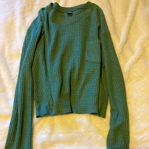 Green light weight mid length sweater